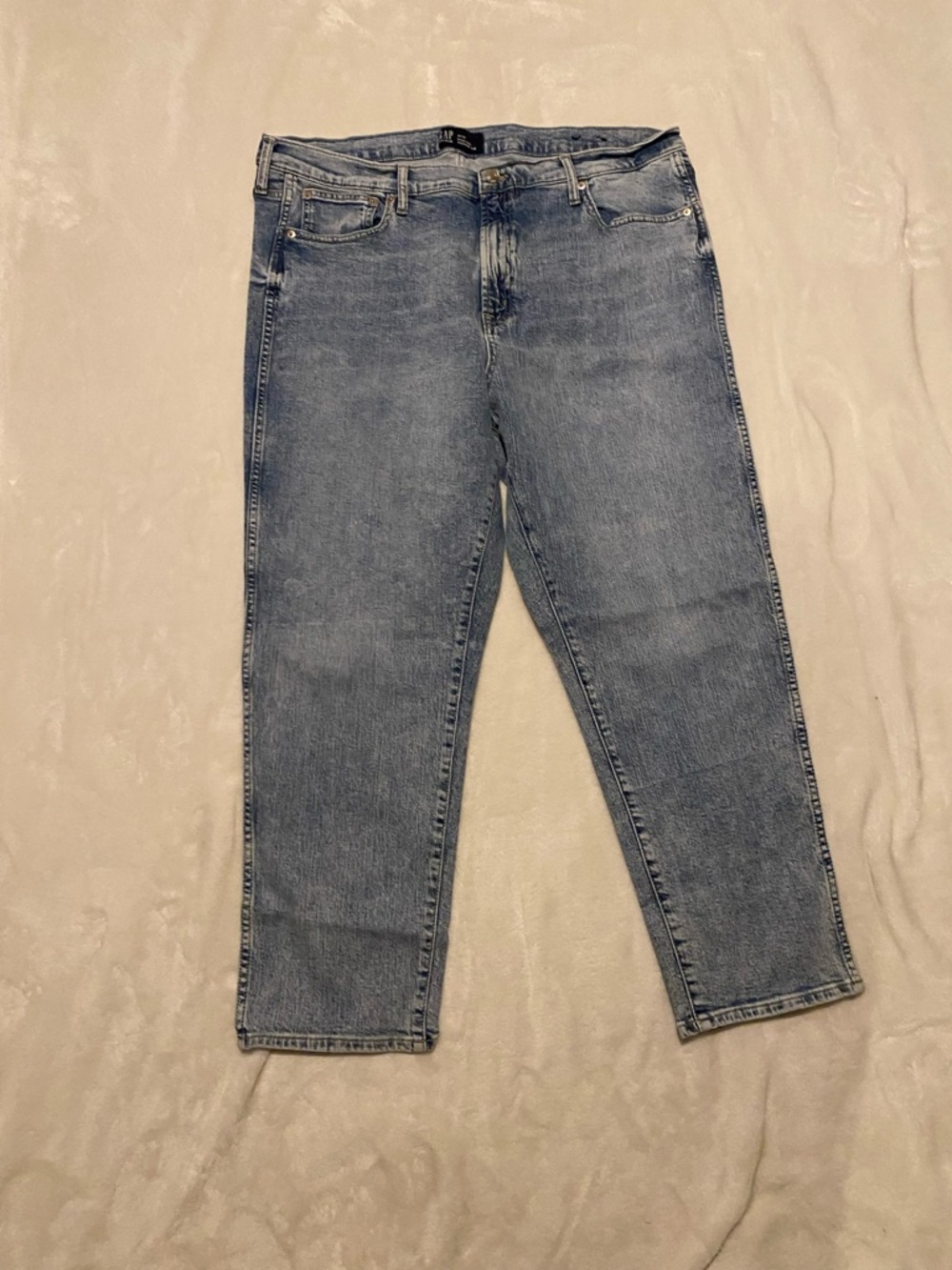 GAP Women's High Rise Vintage SlimLight Blue Washed Jeans